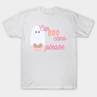 Cap boo ccino please T-Shirt